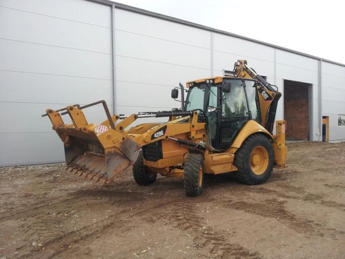 Аренда экскаватора-погрузчика CAT 428E